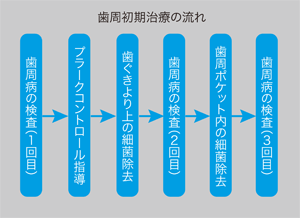 歯周病治療の流れ